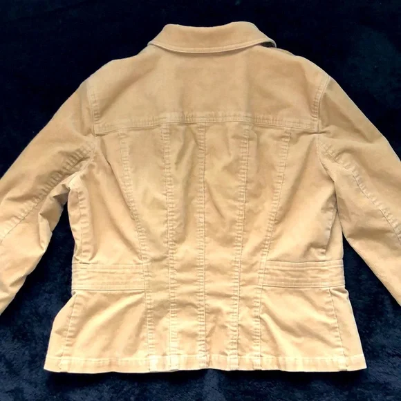 Jones New York Corduroy Stretch Jacket Size PL - Picture 4 of 4